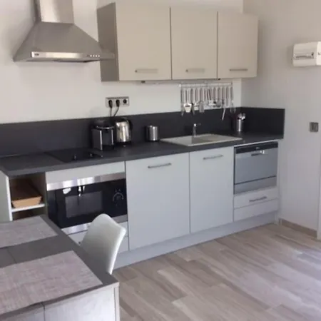 Climatisé Avec Petit Jardin Appartement